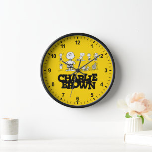 Peanuts   Always Charlie Brown Clock