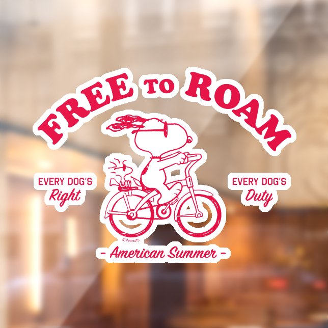 Peanuts | American Summer Free To Roam (Sheet 2)