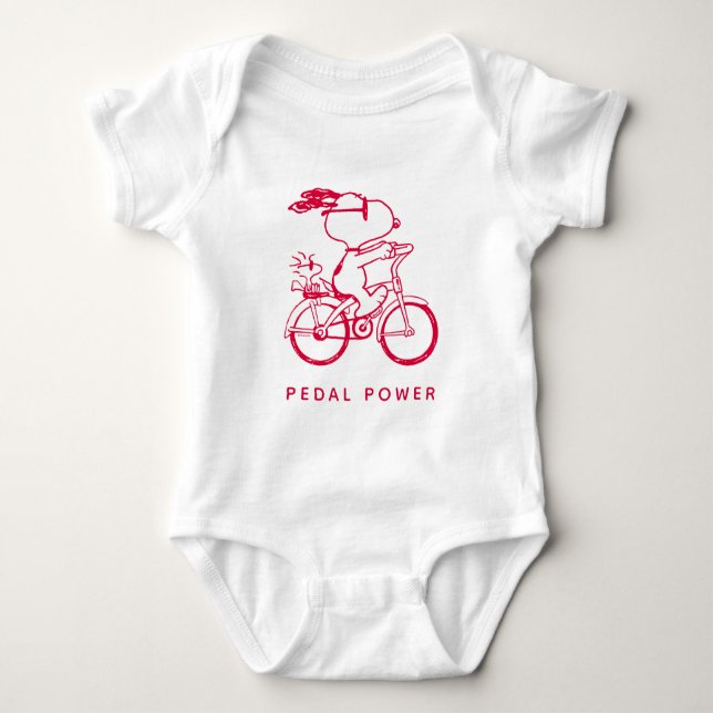 Peanuts |American Summer Free To Roam Baby Bodysuit (Front)