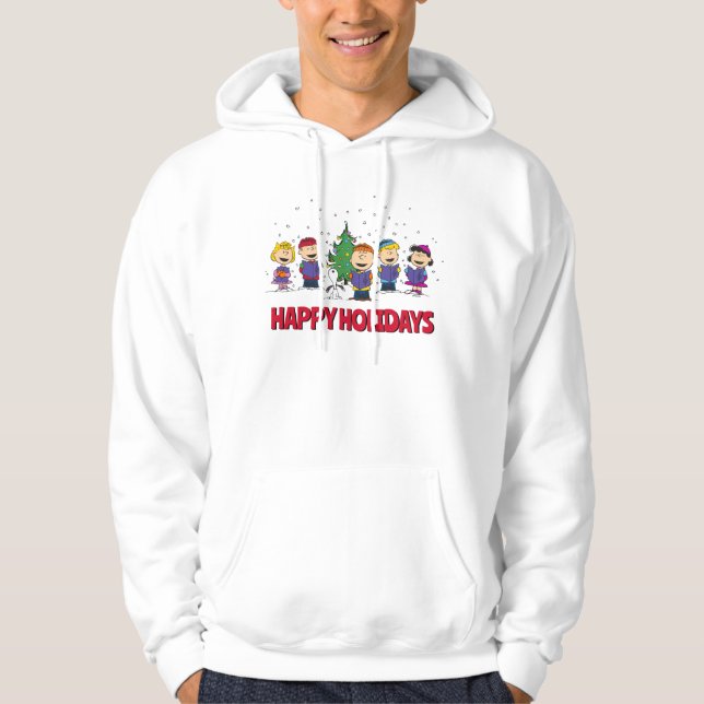 Peanuts | Around the Christmas Tree Hoodie (Front)