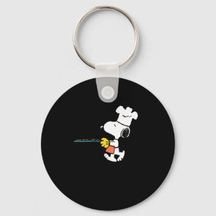 Peanuts Baking Cookies  Key Ring