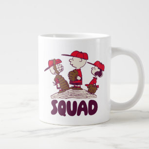 Peanuts   Baseball Squad Large Coffee Mug