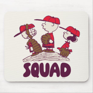 Peanuts   Baseball Squad Mouse Pad
