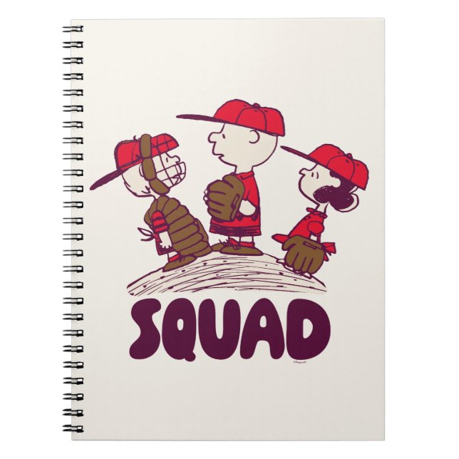 Peanuts | Baseball Squad Notebook (Front)