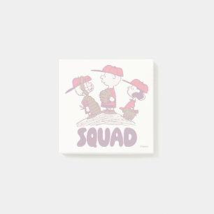 Peanuts   Baseball Squad Post-it Notes