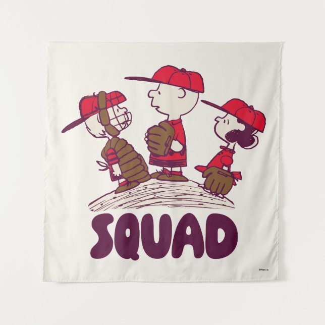 Peanuts | Baseball Squad Tapestry (Front)