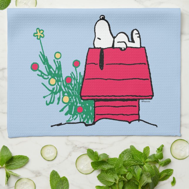 Peanuts | Be Festive Tea Towel (Folded)