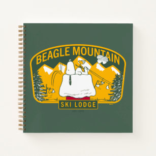 Peanuts   Beagle Mountain Ski Lodge Notebook