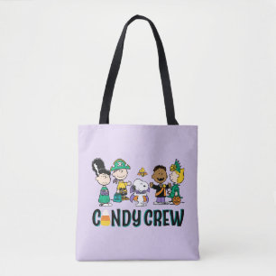 Peanuts Candy Crew Halloween Gang Tote Bag