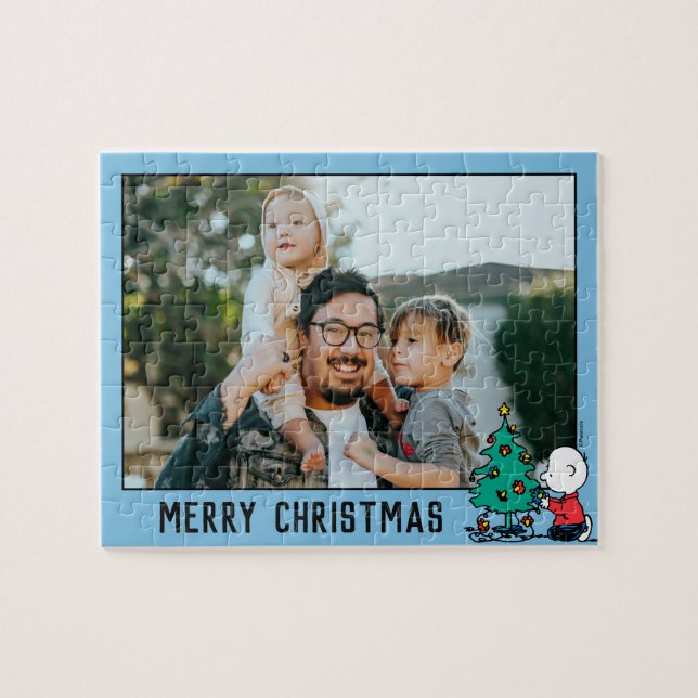 Peanuts | Charlie Brown | Add Your Message Jigsaw Puzzle (Horizontal)