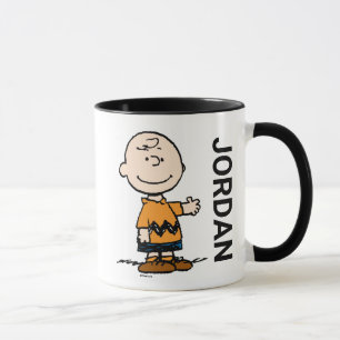 Peanuts   Charlie Brown   Add Your Name Mug