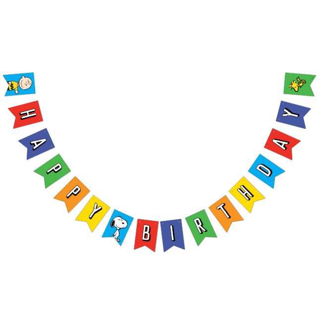 Peanuts | Charlie Brown and Gang Birthday Bunting (All)