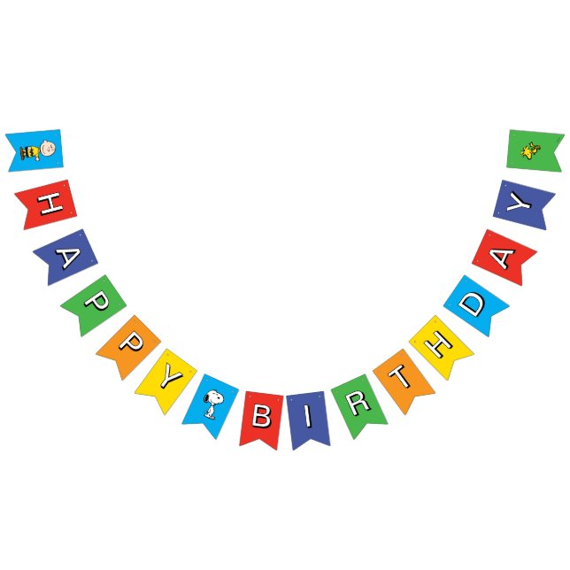 Peanuts | Charlie Brown and Gang Birthday Bunting (All)