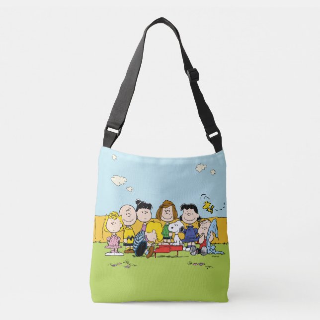 Peanuts | Charlie Brown and Gang Crossbody Bag (Front)