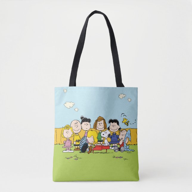 Peanuts | Charlie Brown and Gang Tote Bag (Front)