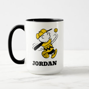 Peanuts   Charlie Brown at Bat Mug
