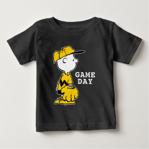 Peanuts   Charlie Brown Baseball Game Baby T-Shirt