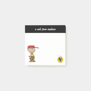 Peanuts   Charlie Brown Baseball Smile Post-it Notes