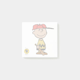 Peanuts   Charlie Brown Baseball Smile Post-it Notes