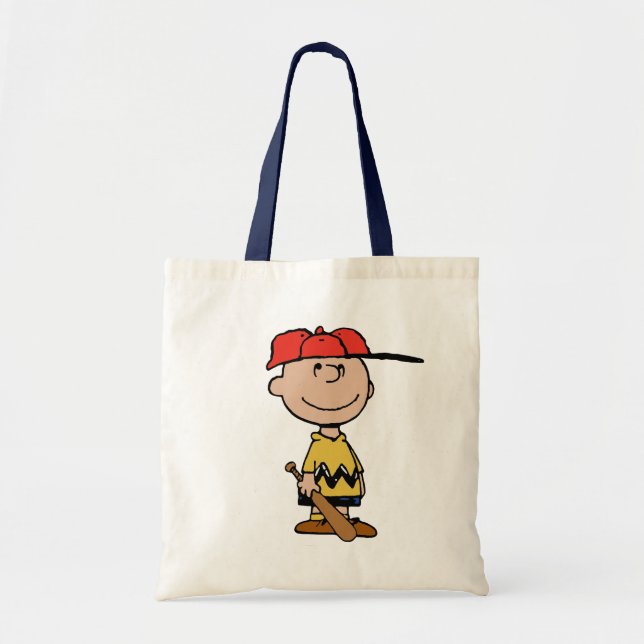Peanuts | Charlie Brown Baseball Smile Tote Bag (Front)