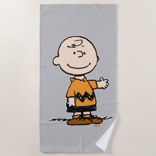Peanuts   Charlie Brown Beach Towel