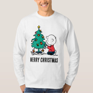 Peanuts Charlie Brown Christmas Lights T-Shirt