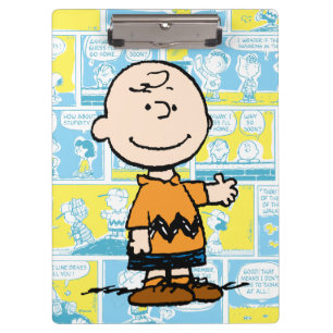 Peanuts   Charlie Brown Comic Pattern Clipboard