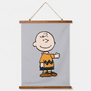 Peanuts   Charlie Brown Hanging Tapestry