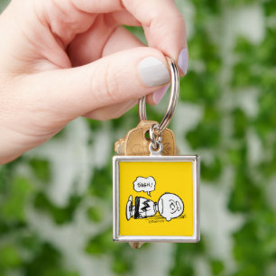 Peanuts   Charlie Brown is Down Key Ring