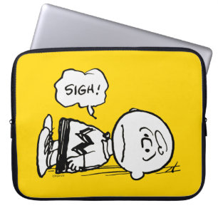 Peanuts   Charlie Brown is Down Laptop Sleeve
