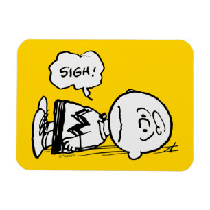 Peanuts   Charlie Brown is Down Magnet