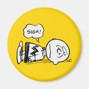 Peanuts   Charlie Brown is Down Magnet