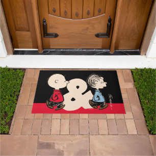Peanuts   Charlie Brown & Linus Doormat