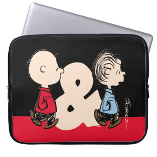 Peanuts   Charlie Brown & Linus Laptop Sleeve