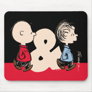 Peanuts   Charlie Brown & Linus Mouse Pad