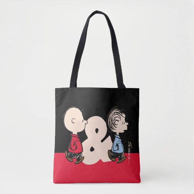 Peanuts | Charlie Brown & Linus Tote Bag (Front)