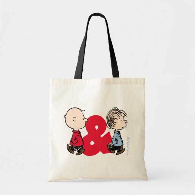 Peanuts | Charlie Brown & Linus Tote Bag (Front)