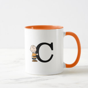 Peanuts   Charlie Brown Monogram C Mug
