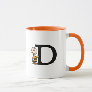 Peanuts Charlie Brown Monogram D Mug