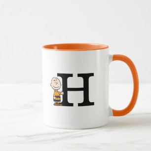 Peanuts Charlie Brown Monogram H Mug