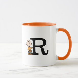 Peanuts   Charlie Brown Monogram R Mug