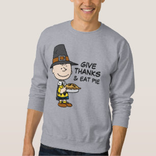 Peanuts   Charlie Brown Pilgrim Sweatshirt