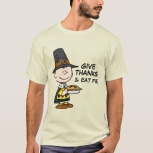 Peanuts   Charlie Brown Pilgrim T-Shirt