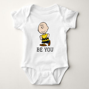 Peanuts   Charlie Brown Portrait Baby Bodysuit