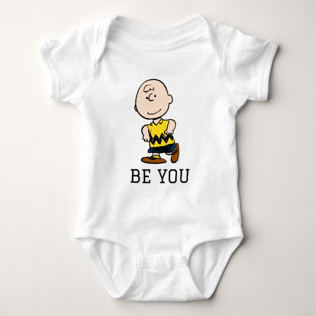 Peanuts | Charlie Brown Portrait Baby Bodysuit (Front)