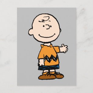 Peanuts   Charlie Brown Postcard