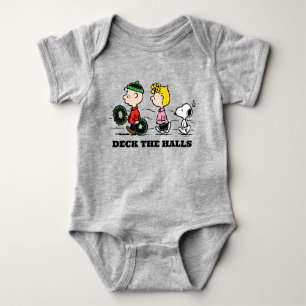 Peanuts   Charlie Brown, Sally & Snoopy Baby Bodysuit