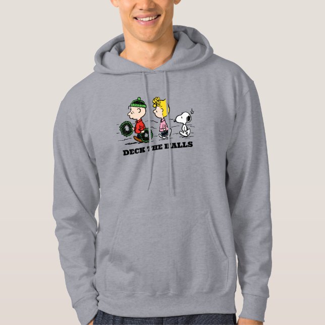 Peanuts | Charlie Brown, Sally & Snoopy Hoodie (Front)