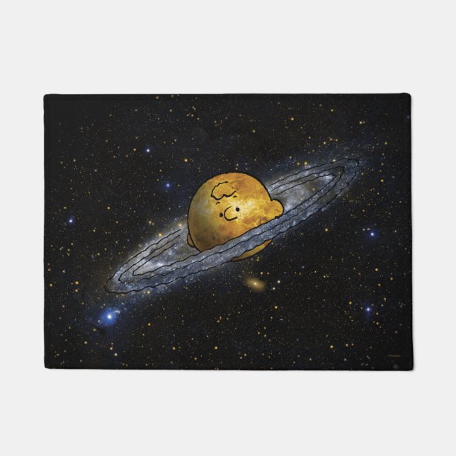Peanuts | Charlie Brown Spaced Out Doormat (Front)