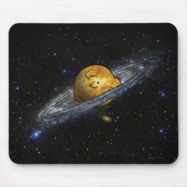 Peanuts | Charlie Brown Spaced Out Mouse Pad (Front)